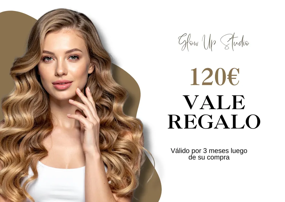 Vale regalo de 120 euros de Glow Up Studio